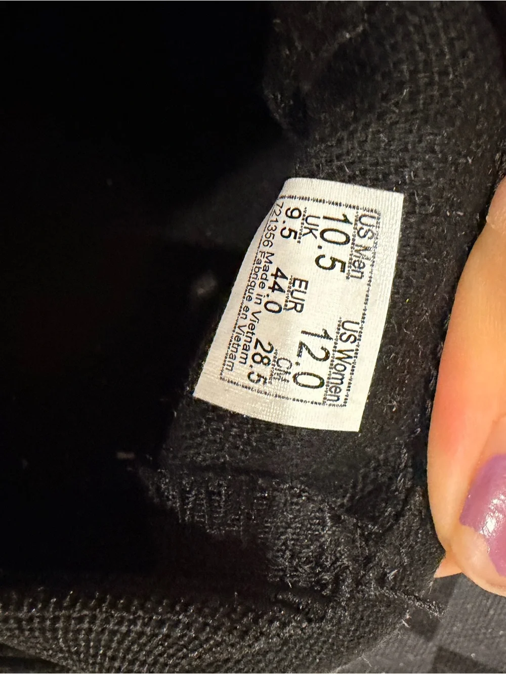 Vans classic slip
